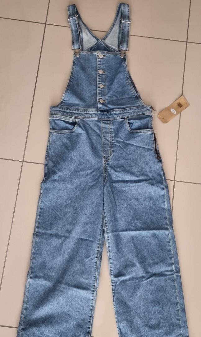 Levis Mile High Wide Leg Overalls, Women's Fashion, Bottoms, Jeans &  Leggings on Carousell