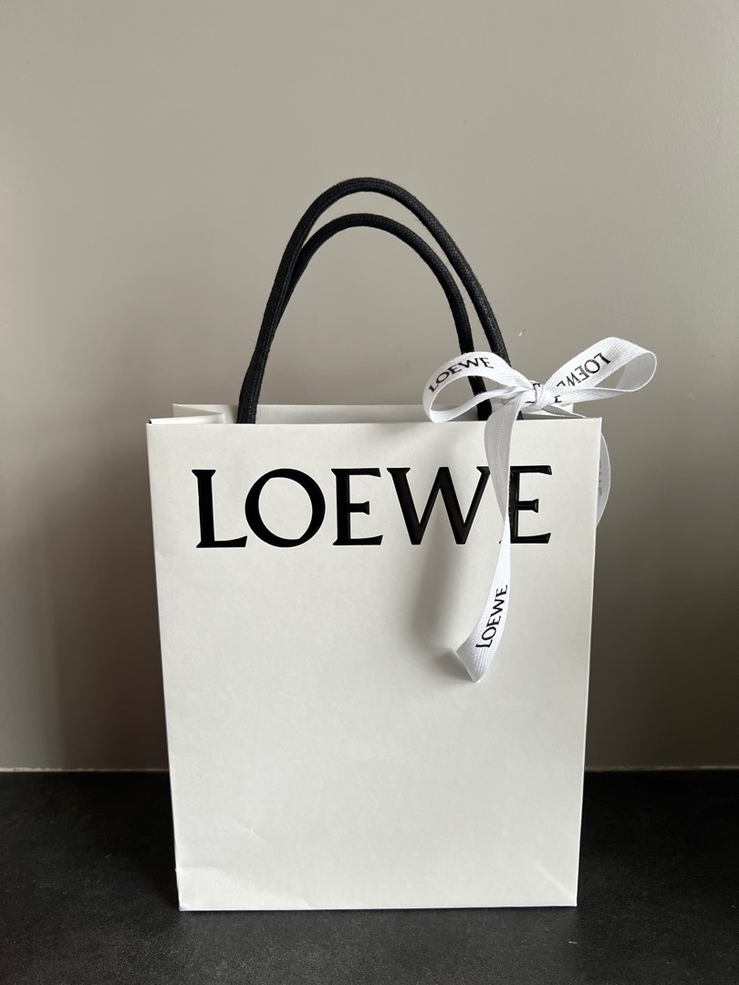 Loewe small paper bag Luxury Bags Wallets on Carousell