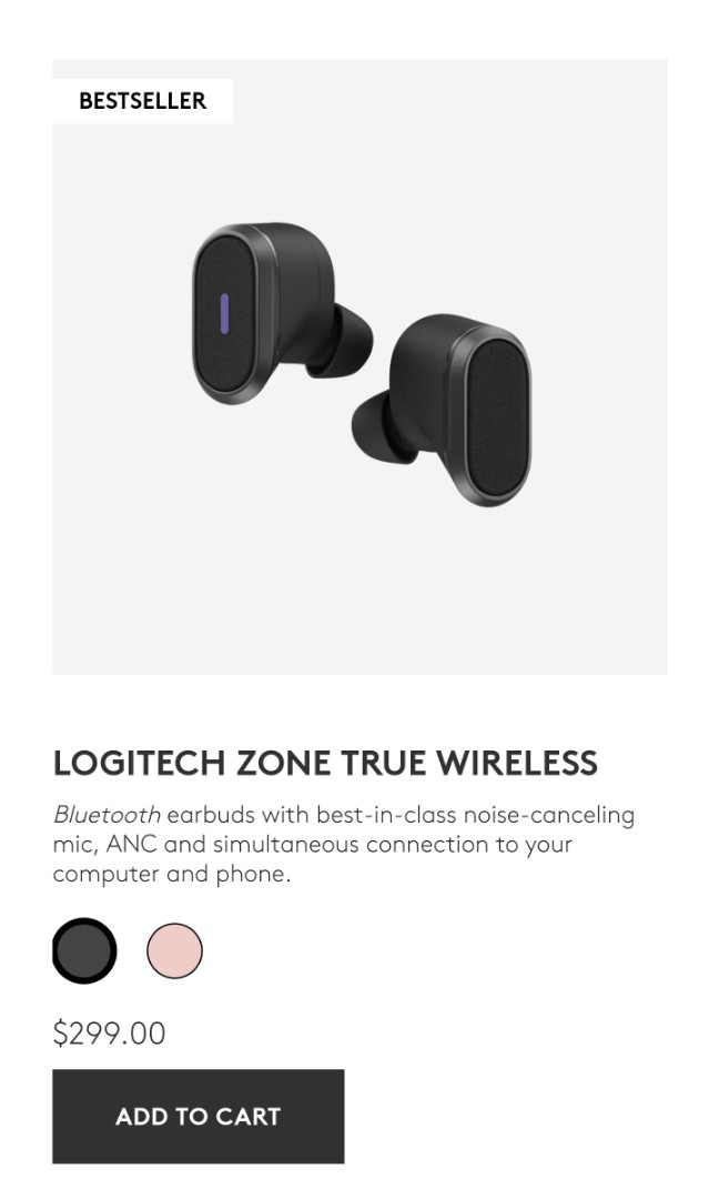 logitech ear buds