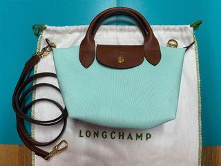 NEW LONGCHAMP Le Pliage Type L Large Travel Tote Weekender BILBERRY PURPLE  AUTH
