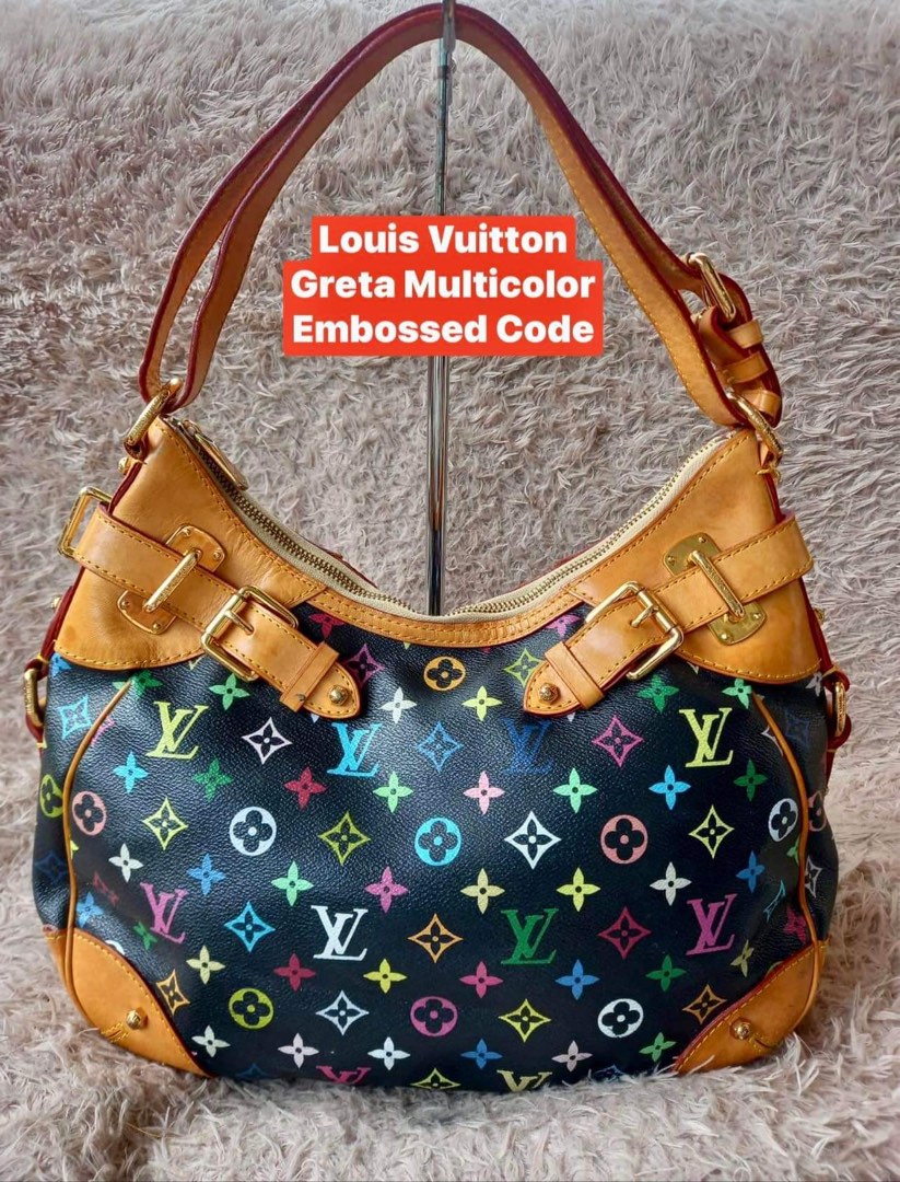 Louis vuitton 2025 greta multicolor