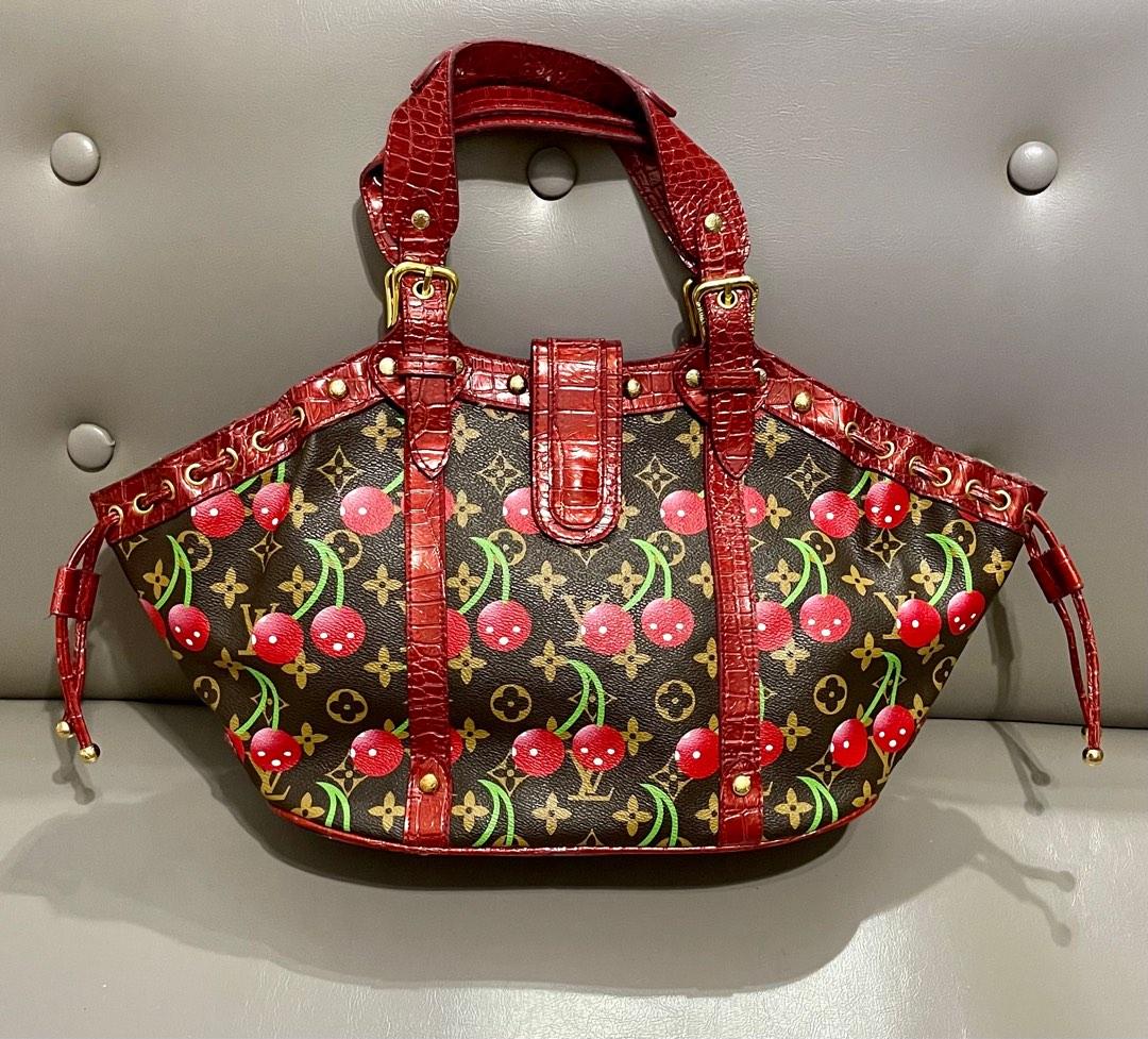 Lot 184 - A Louis Vuitton cherry pattern Theda bag