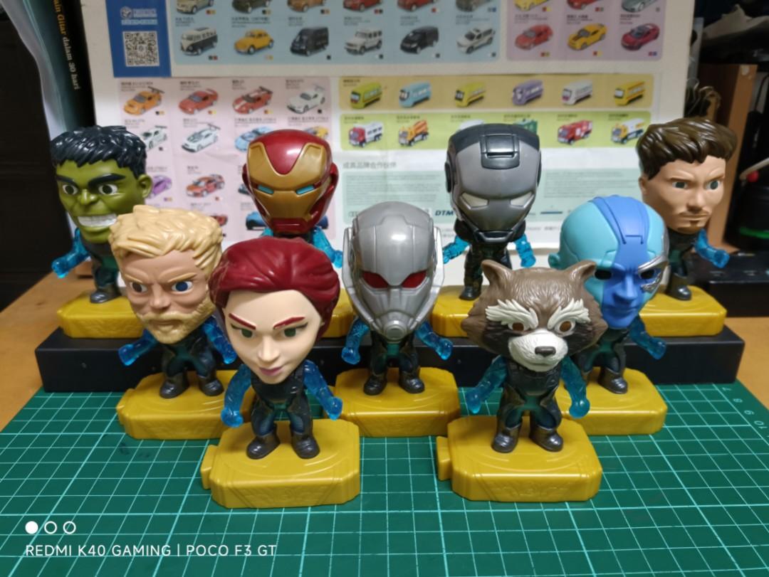 Happy Meal Mcdonalds Avengers Collection Endgame Happy Meal
