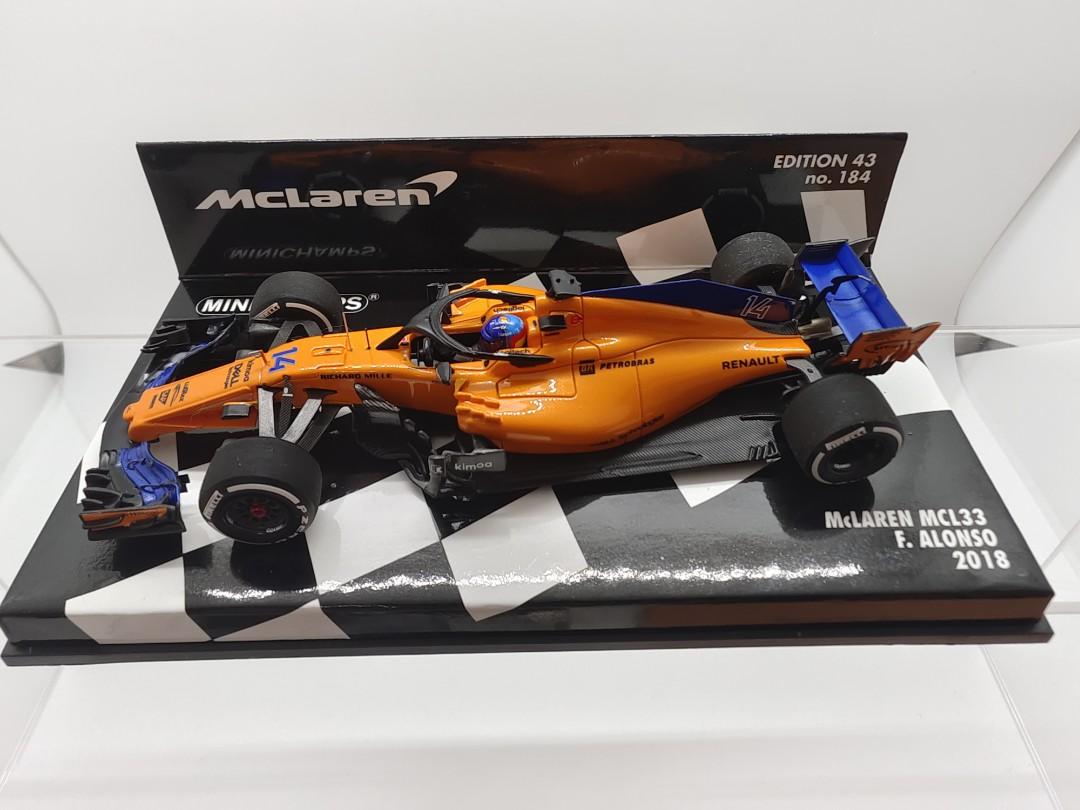 Minichamps 1/43 McLaren F1 Mcl33 #14 F.Alonso 2018