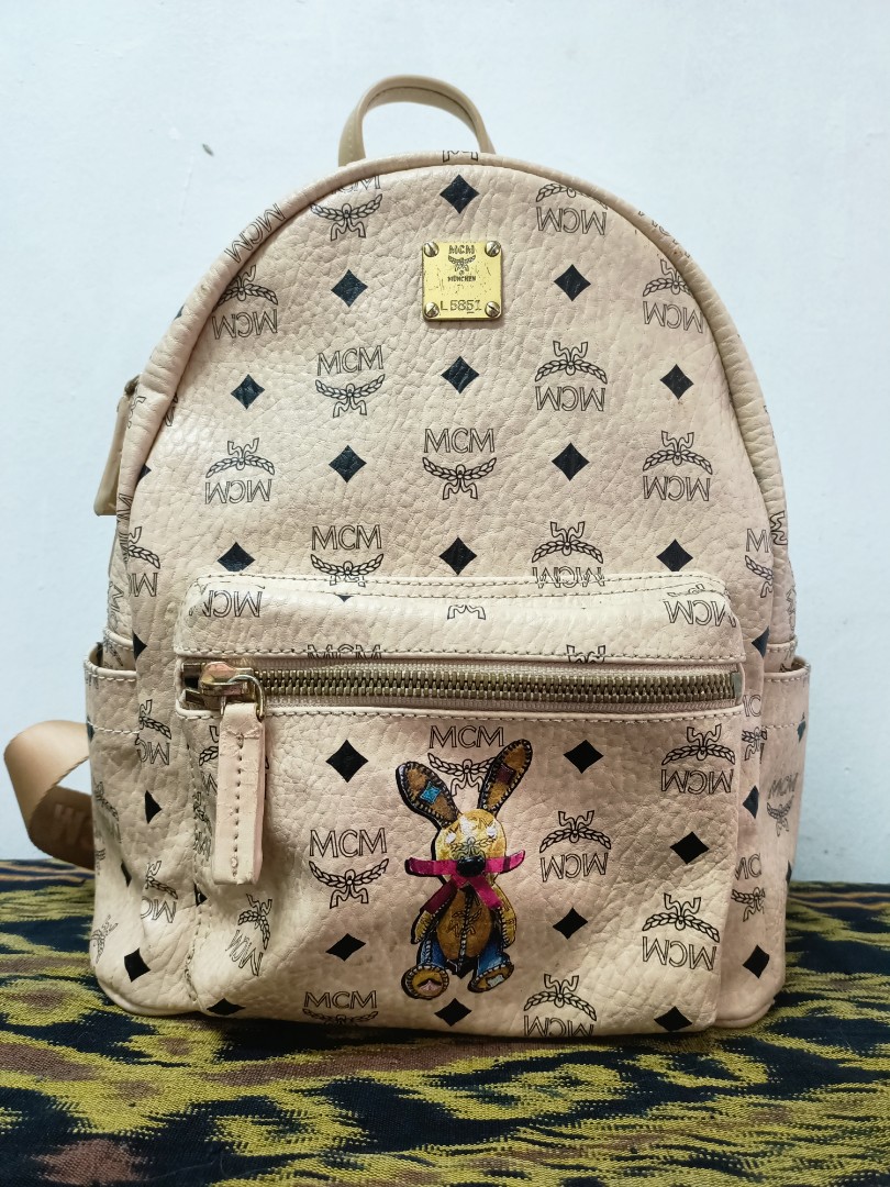 Mcm Rabbit Backpack, Luxury, Bags & Wallets On Carousell