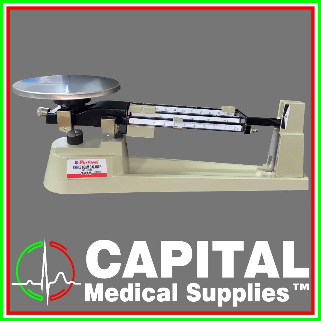 Mechanical Weighing Scale Triple Beam Balance (Partners), Health