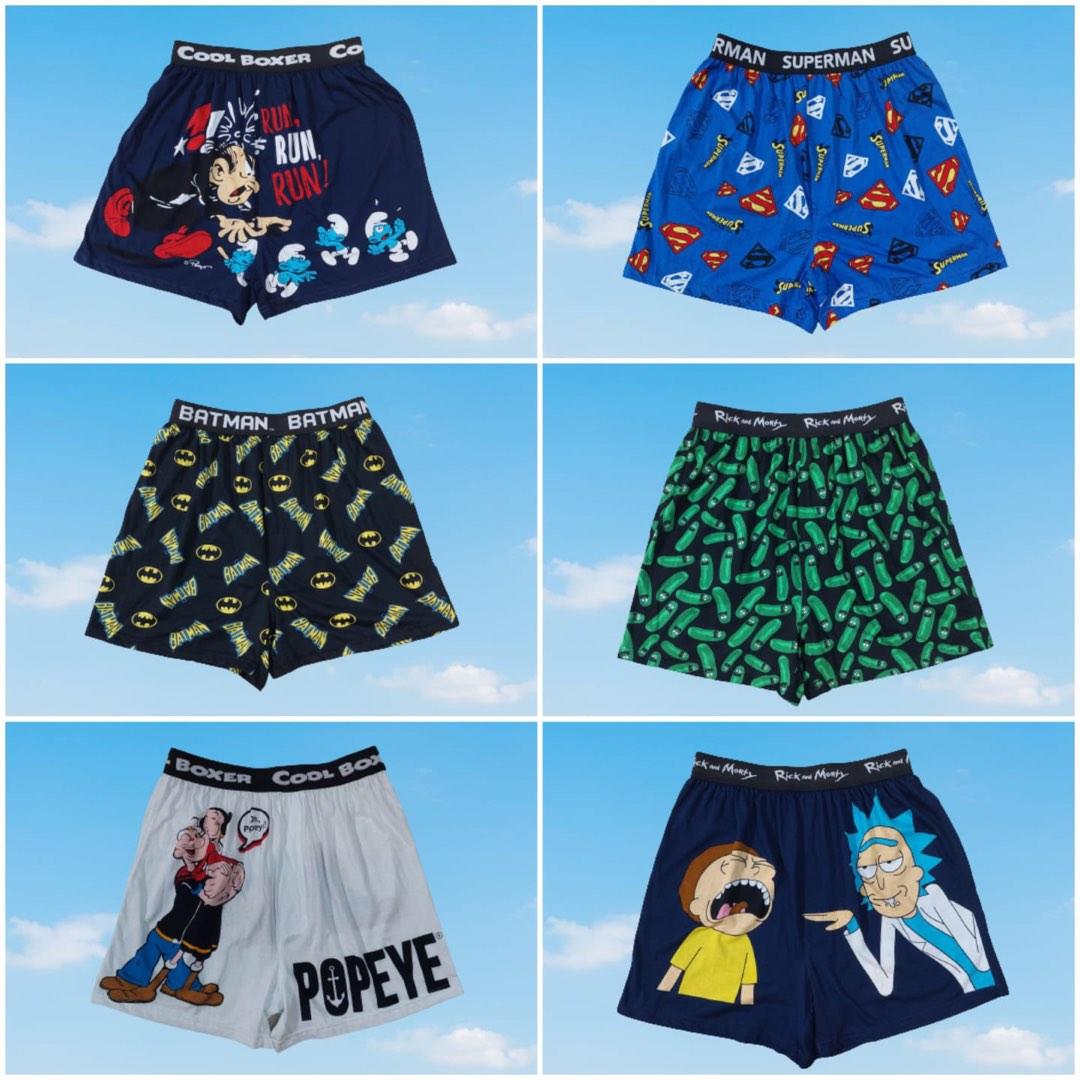 Men cartoon boxers underwear shorts Men s Fashion Bottoms