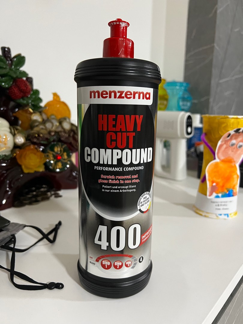 Menzerna 400 Heavy Cut Compound, Car Accessories, Accessories on Carousell