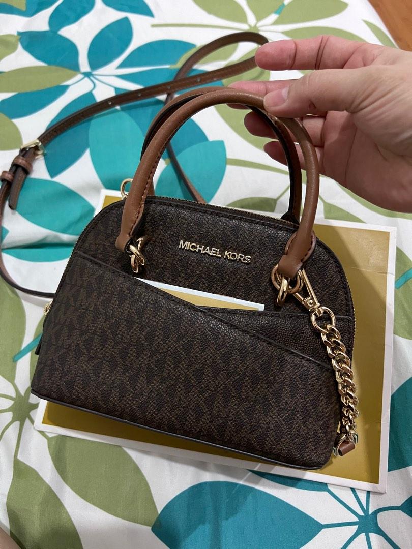 Michael kors small dome crossbody online