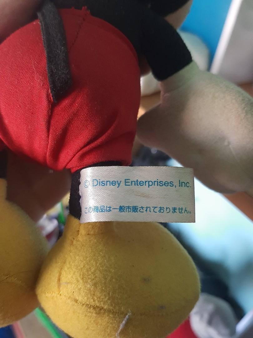 MICKEY MOUSE STUFF TOY (Category: Plushies & Soft Toys) located in Valenzuela. Submitted by havenstoybarn_ (Listing ID 1192944629, Image 2). Description: for mickey mouse collectors need wash lang po rfs decluttering.