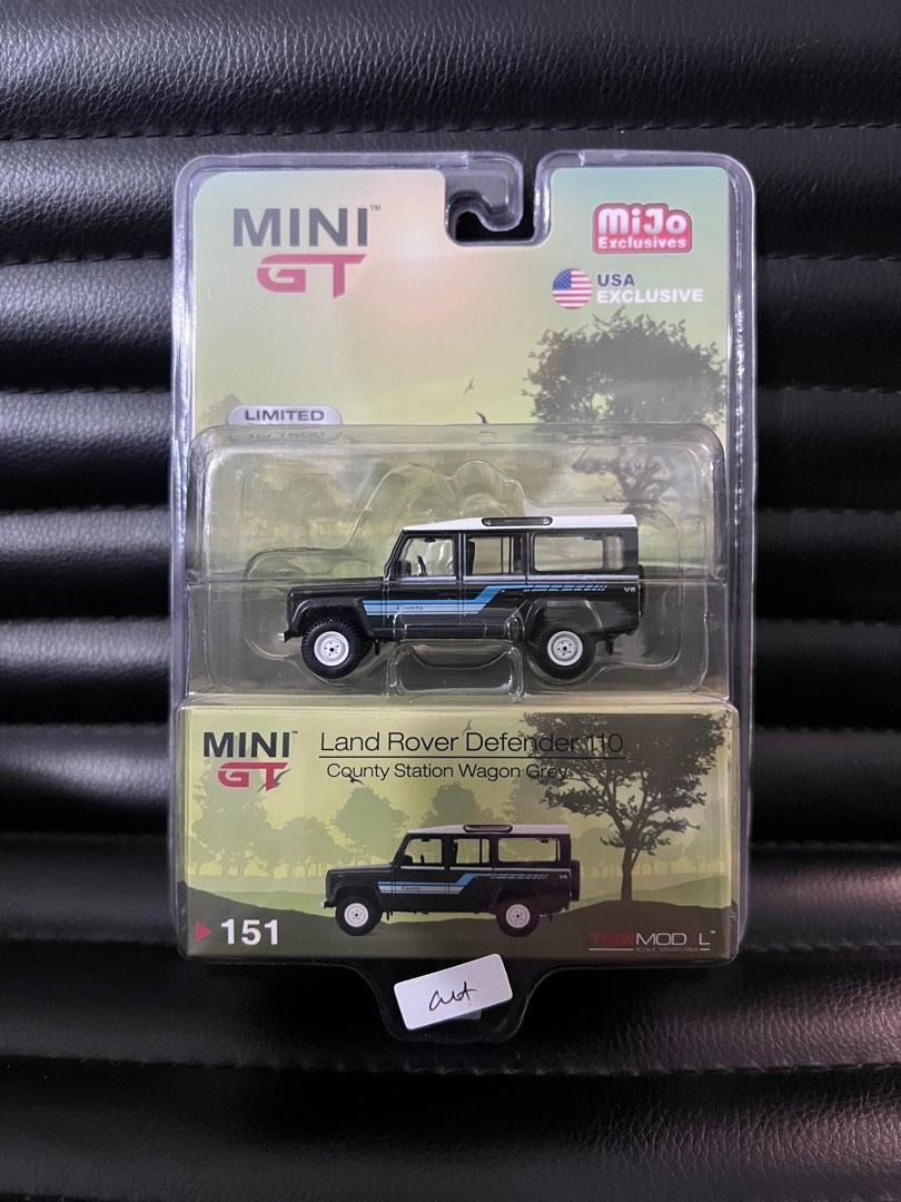 Mini GT 1:64 Scale #151 Land Rover Defender 110 County Station