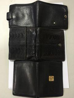 Mont Blanc Cartier Gucci Leather Wallet