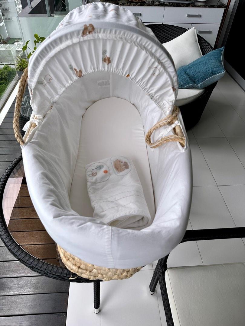 Moses Basket with hood and blanket, Babies & Kids, Baby Nursery & Kids