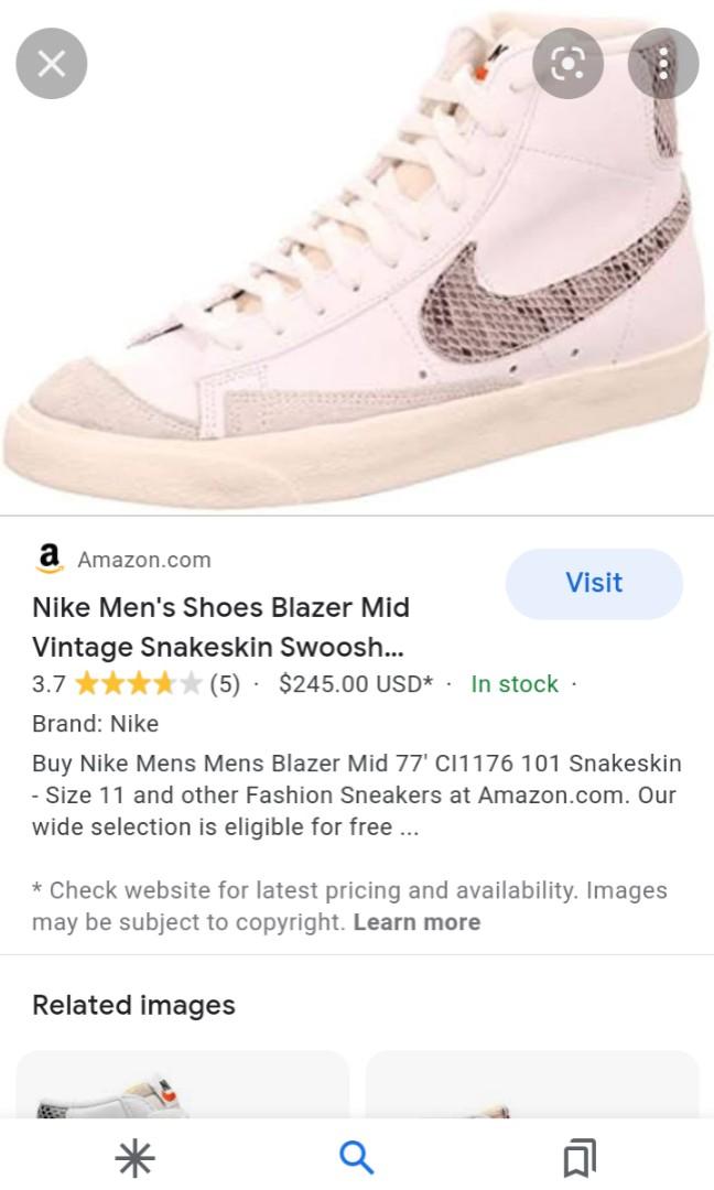 blazer mid 77 snake