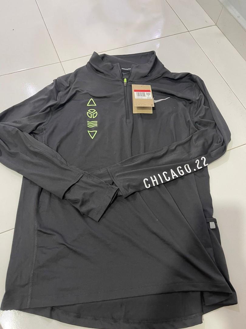 Nike Chicago marathon running jacket, Men's Fashion, Activewear on