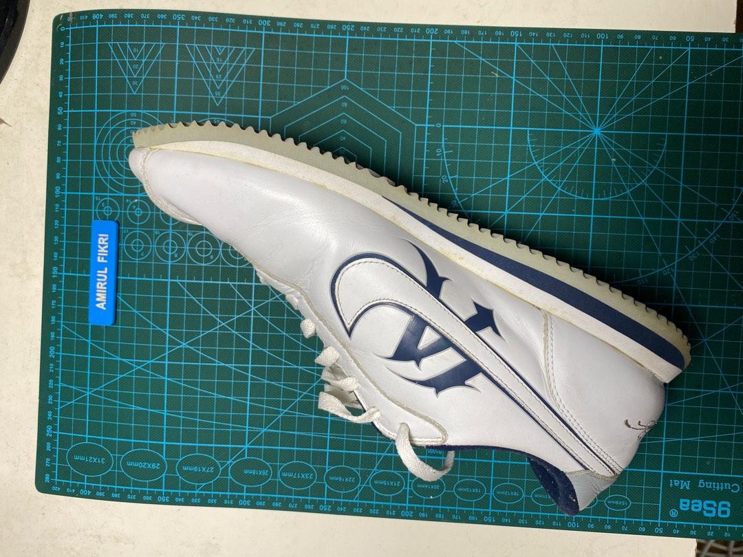 nike cortez mister cartoon white
