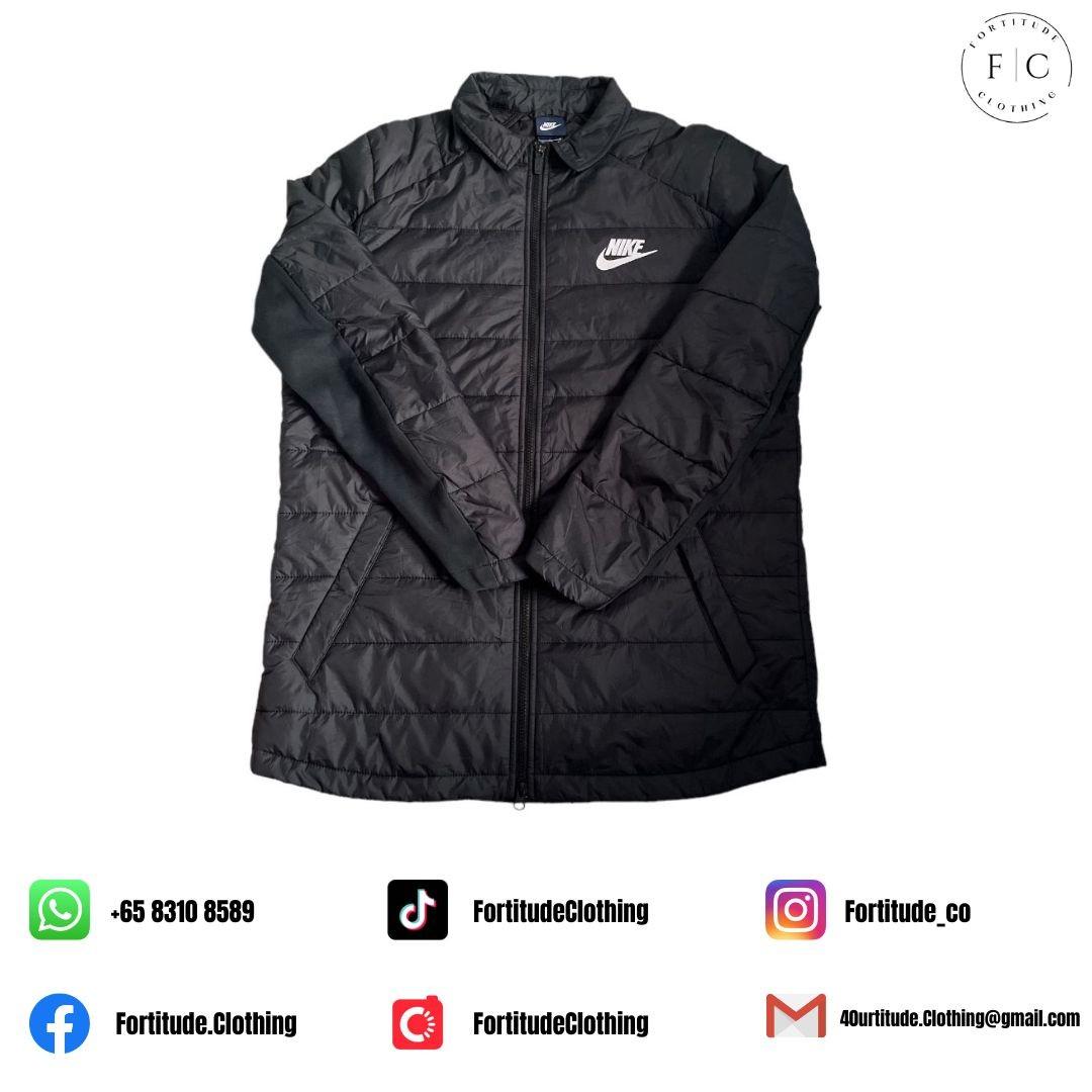 Quilted best sale nike jacket