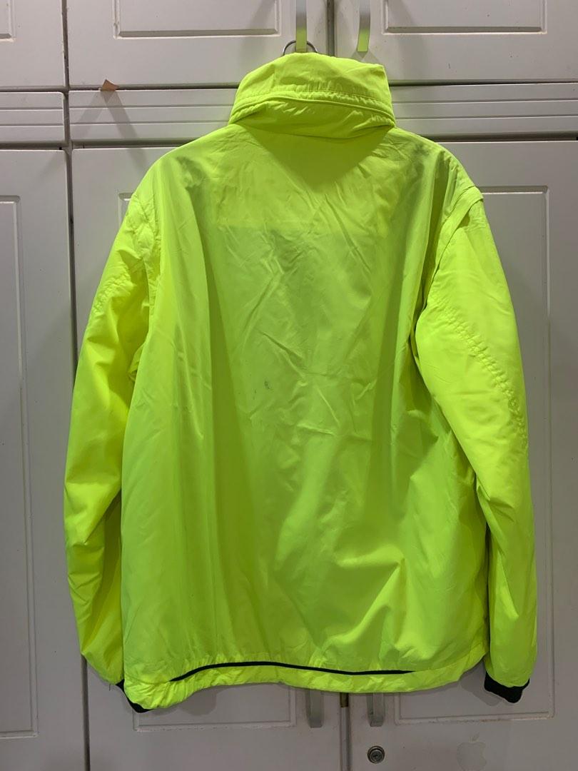 Neon yellow windbreaker nike store