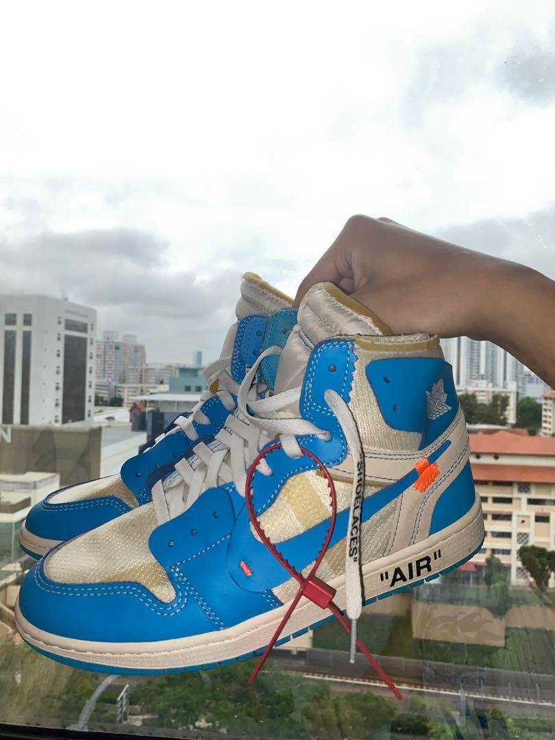 Nike air jordan x off white unc store
