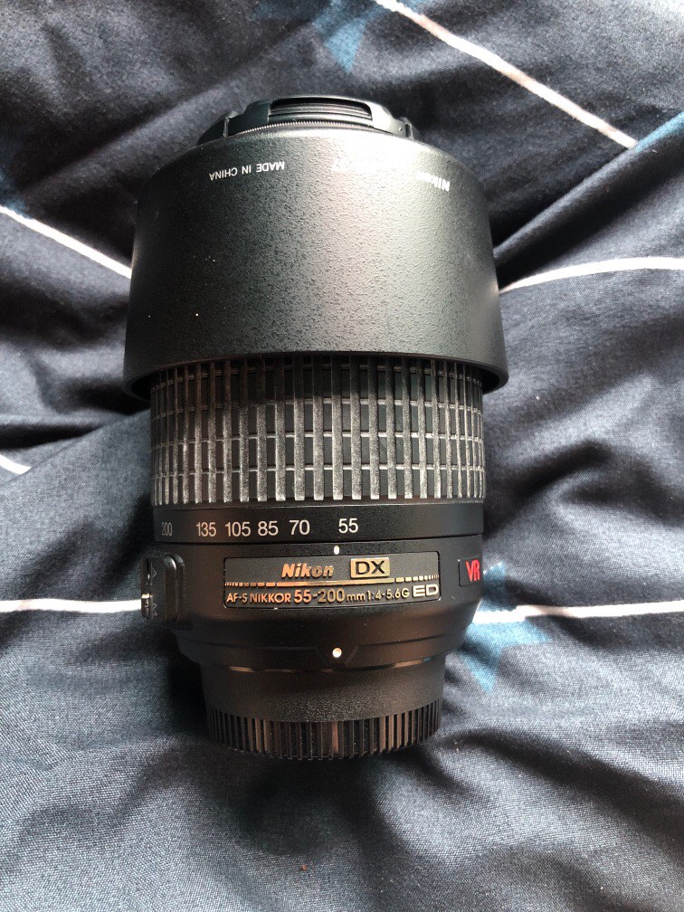 Nikon DX lens 55200mm, Photography, Lens & Kits on Carousell