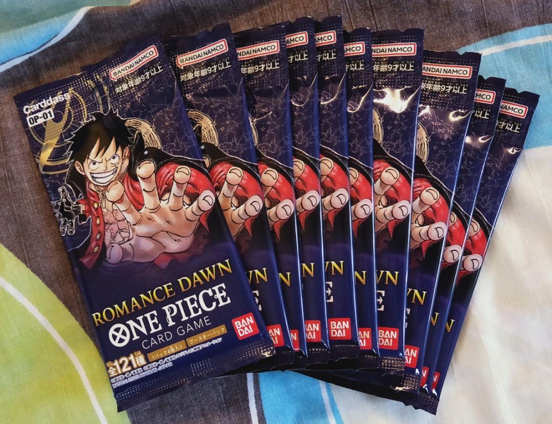 One Piece TCG booster pack(All sold), Hobbies & Toys, Toys & Games on Carousell