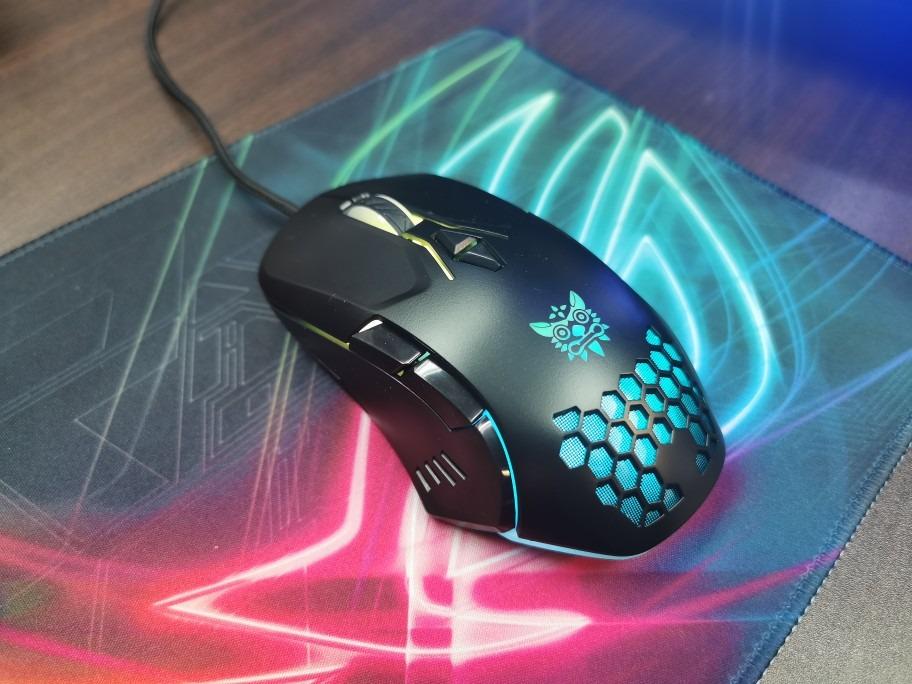 ONIKUMA CW905 Wired Gaming Mouse Configurable RGB LED Light 7
