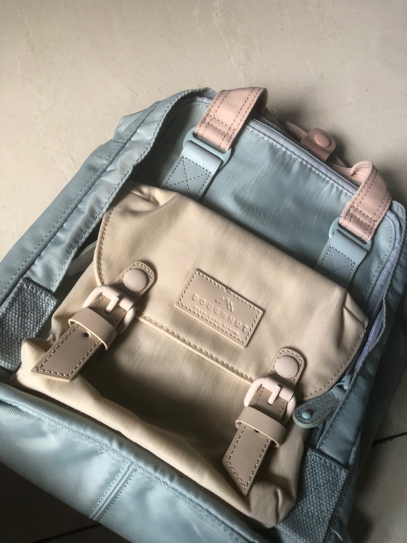 ORIGINAL Mini Doughnut Backpack Raindrop x Hazy, Women's Fashion, Bags