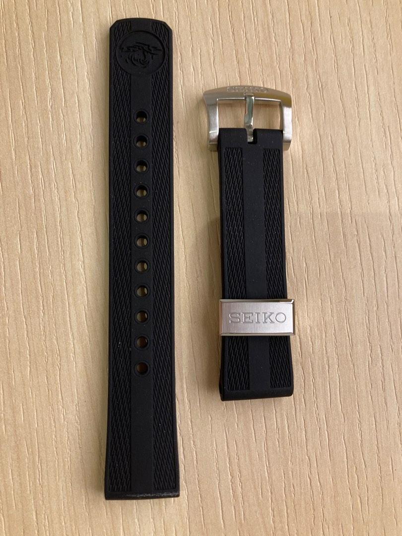 Original Seiko rubber strap, Men's Fashion, Watches & Accessories, Watches  on Carousell