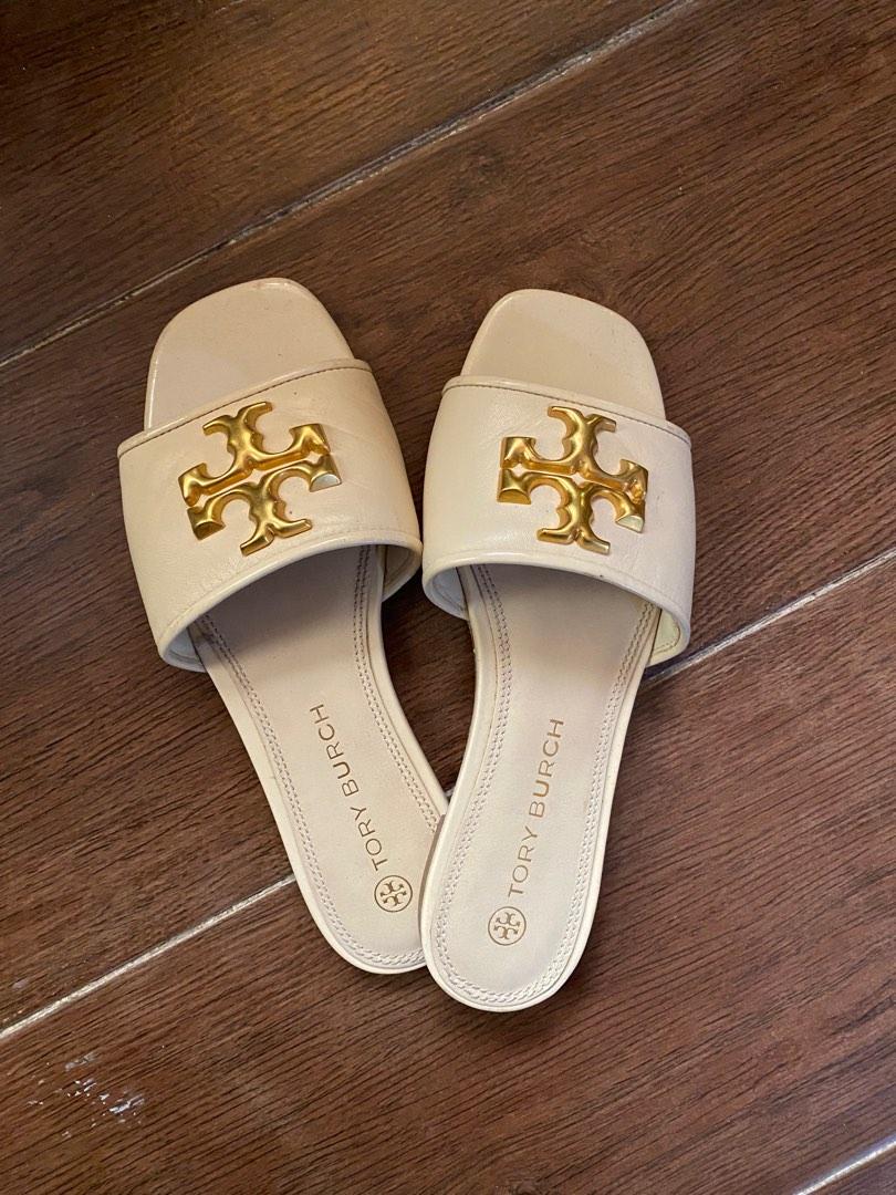 Original Tory Burch slides, Women's Fashion, Footwear, Flats & Sandals on  Carousell