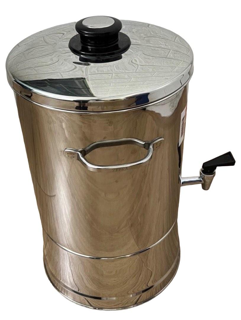 Stainless Steel Teapot with Filter, 1.5 Liter, Zebra Thailand