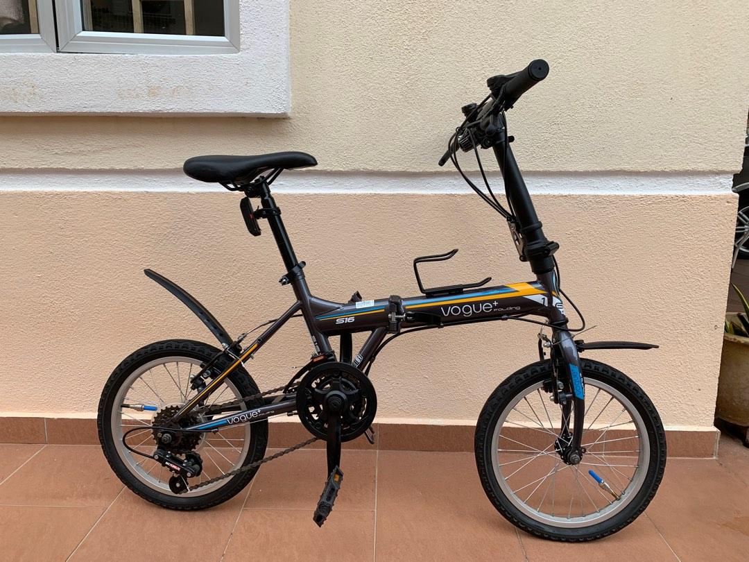 Oscar Vogue 16 folding bike Sports Equipment Bicycles Parts