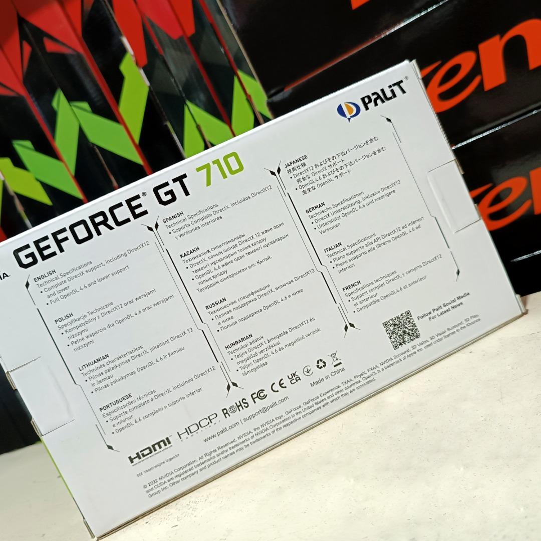 Palit Graphics Card Geforce GT710, Computers & Tech, Parts
