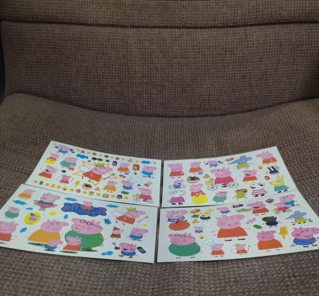Peppa Pig Tattoo Kids Tattoo Cartoon Tattoo, Hobbies &amp; Toys, Stationery &amp; Craft, Art &amp; Prints on ...