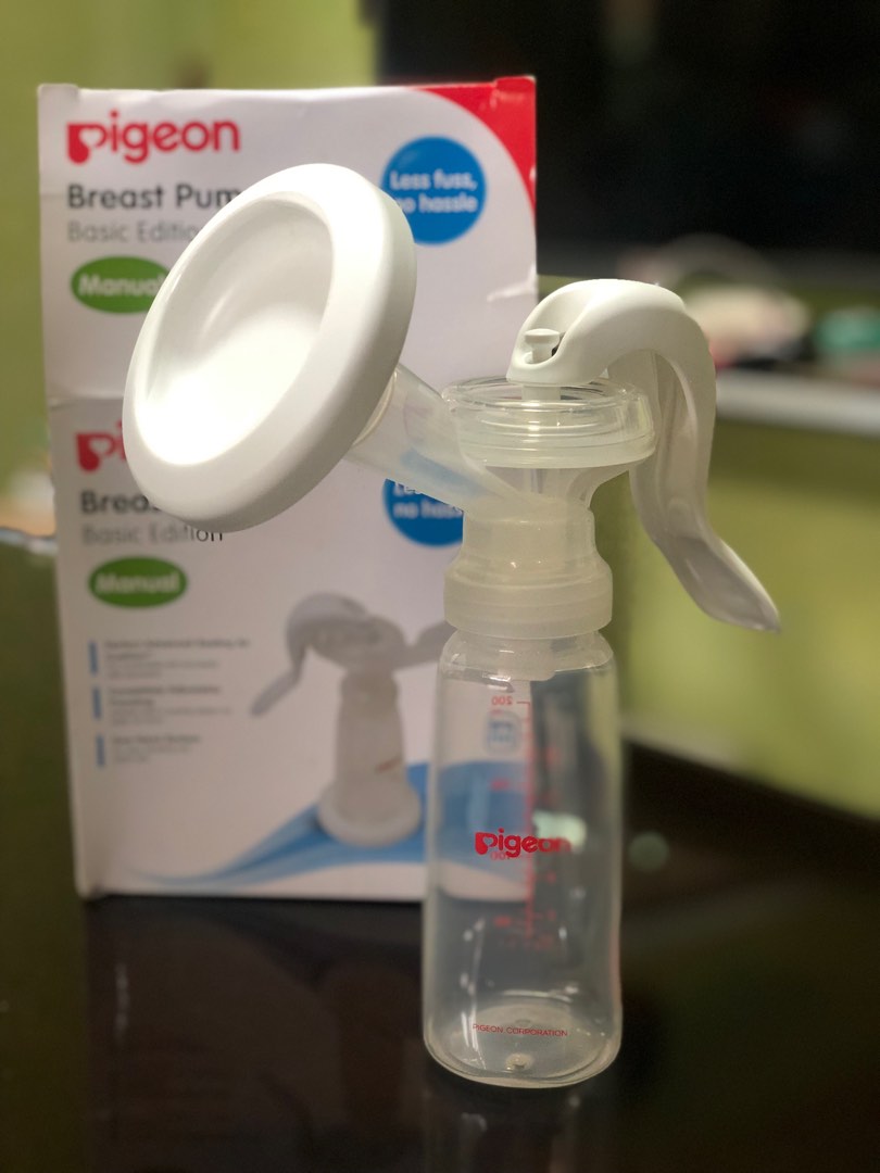 Pigeon Breast Pump Basic Edition (Manual), Babies & Kids, Nursing