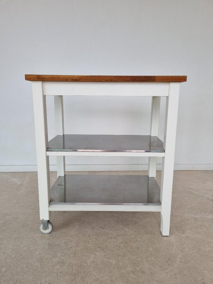 PL: Ikea Kitchen Trolley, Island Table & Storage, Furniture & Home Living, Kitchenware ...