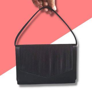 Pleated Satin Party Bag/Clutch