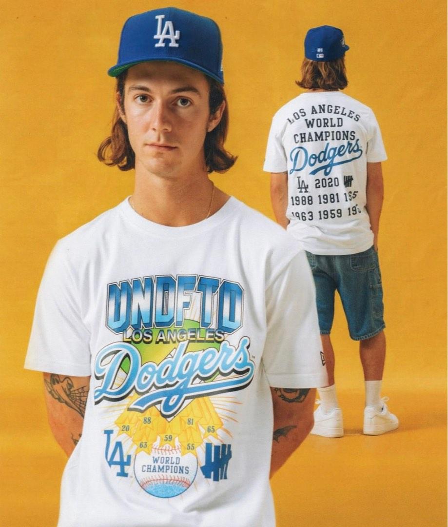 [Preorder]Undefeated x La Dodgers New Era Champions Tshirt