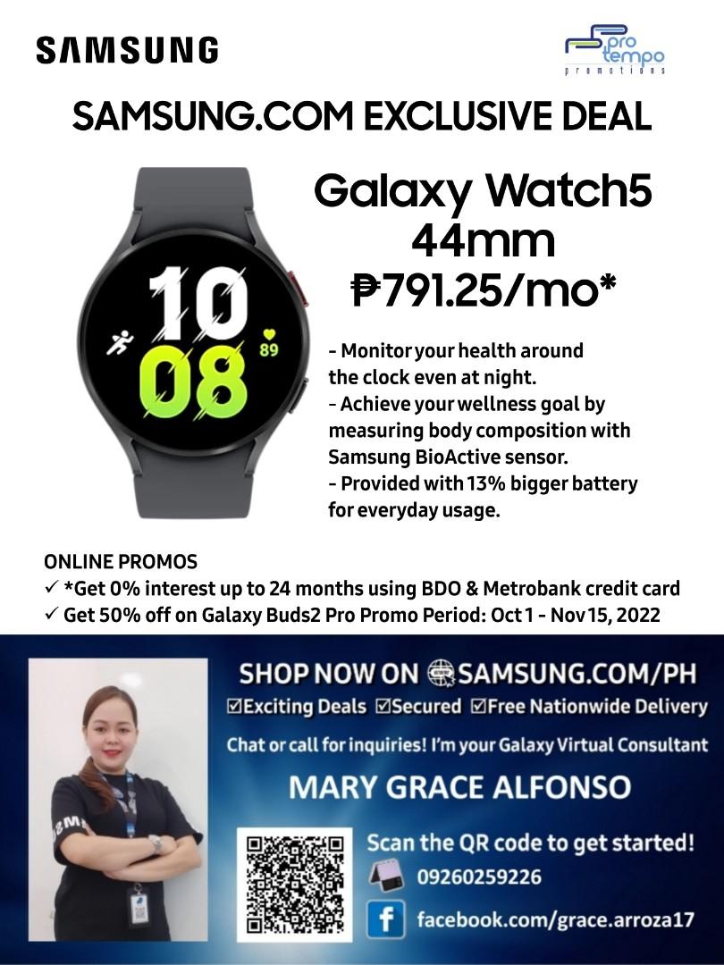PROMO SAMSUNG WATCH5 44mm Mobile Phones Gadgets Other