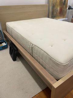 IKEA Queen Size Bed Frame & Mattress