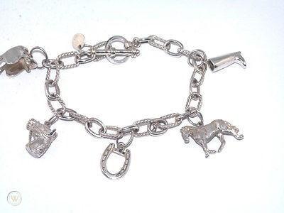 Horse charm clearance bracelet tiffany