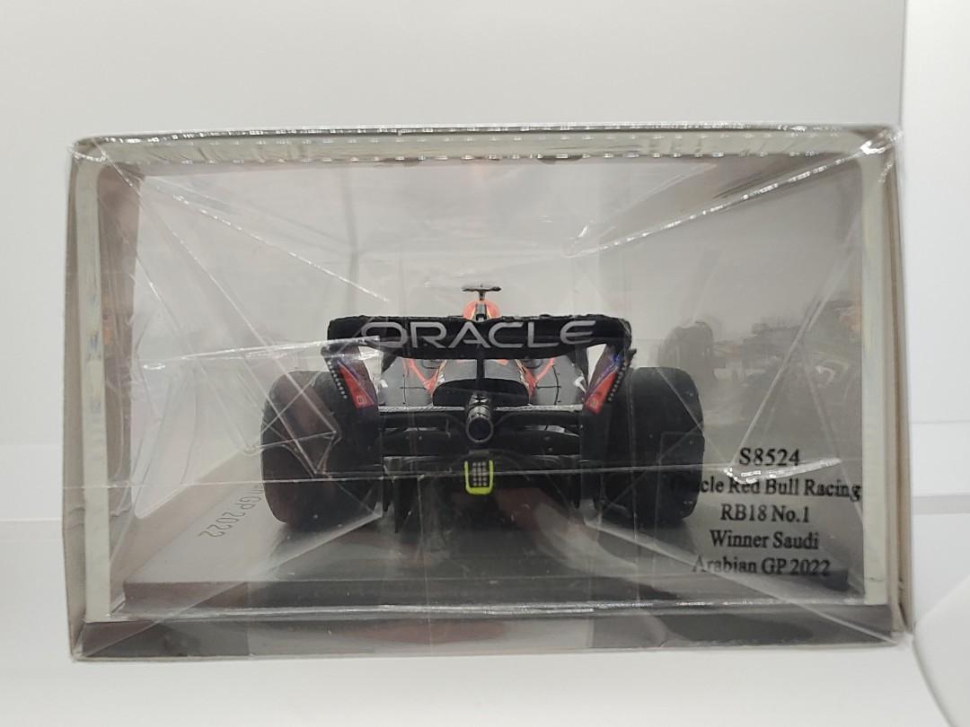 Spark F1 1/43 Red Bull Racing RB18 #1 Max Verstappen - Winner Saudi Arabian GP  2022, 興趣及遊戲, 玩具 遊戲類- Carousell