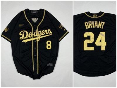 Readystock Dodgers Gold Black Majestic MLB Baseball jersey top shirt, Men's  Fashion, Activewear on Carousell