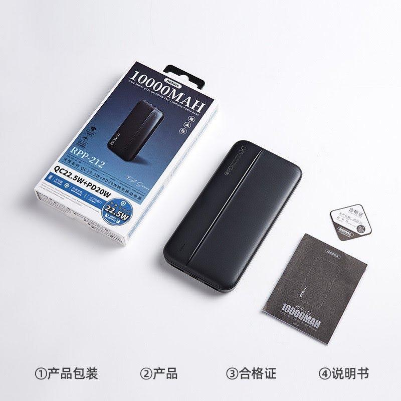 REMAX RPP-212 Tinyl Series 22.5W QC+PD Fast Charging Power Bank ...