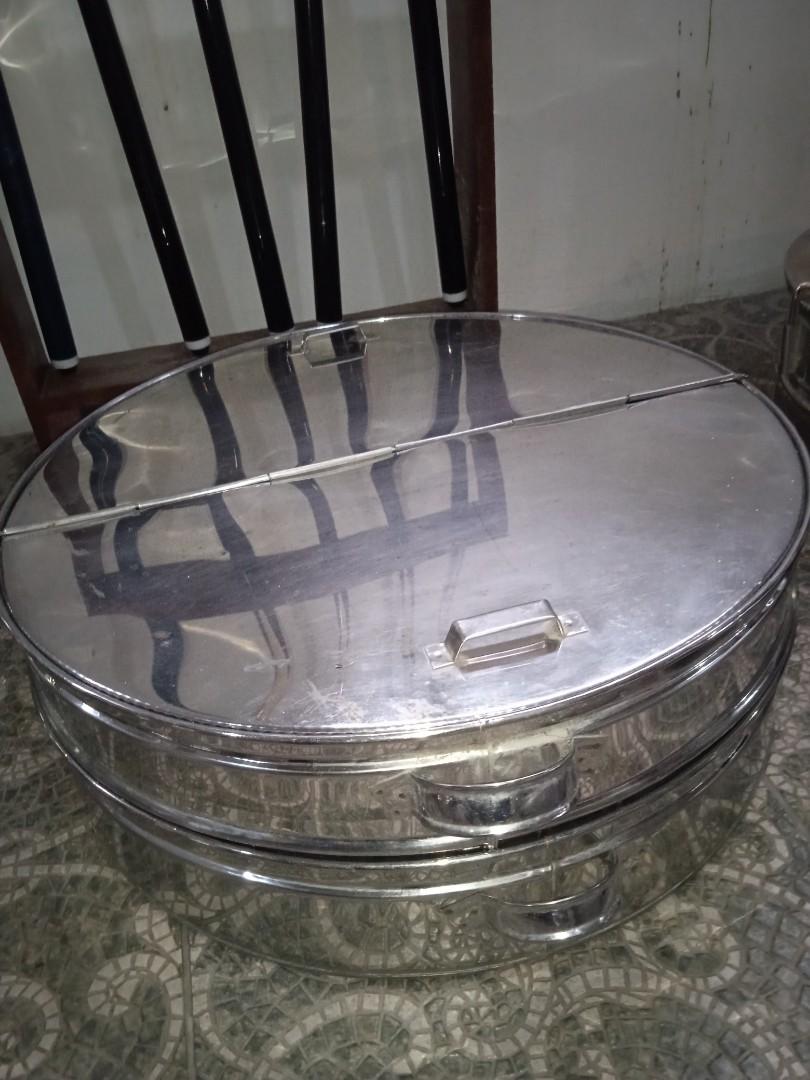 ROUND SIOPAO SIOMAI STEAMER 1921 INCHES 2 AND 3 LAYERS, TV & Home