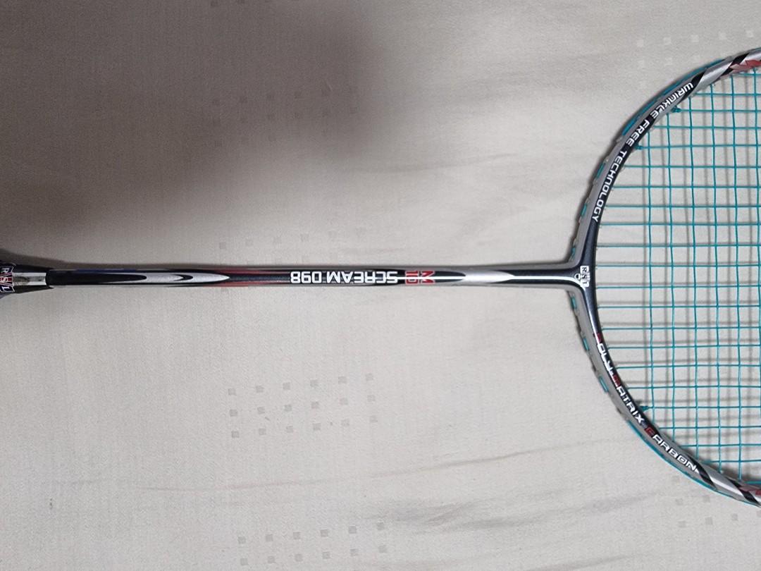 RSL M10 Scream 098 Badminton Racket, Sports Equipment, Sports & Games ...
