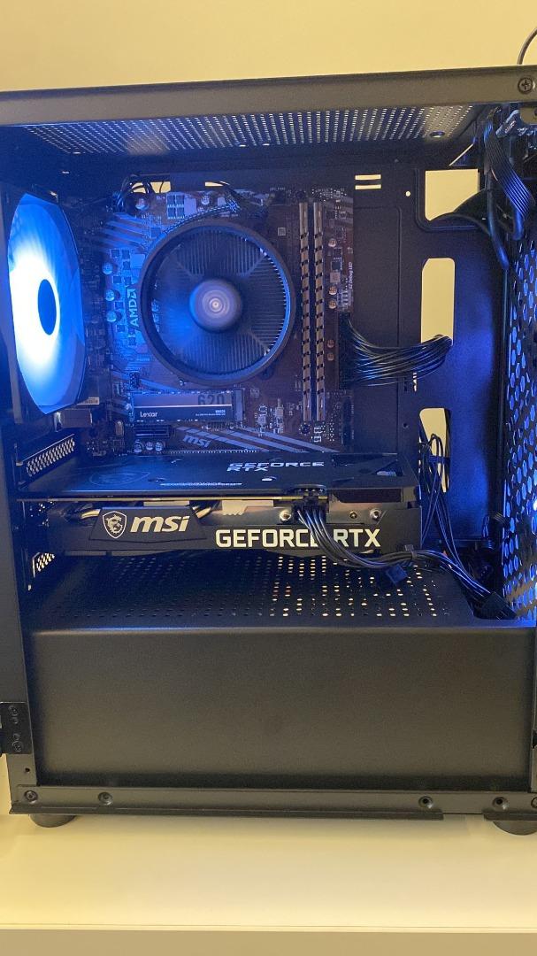 Ryzen 5 5500 + Monitor, Keyboard, Headset & Mouse, Computers & Tech