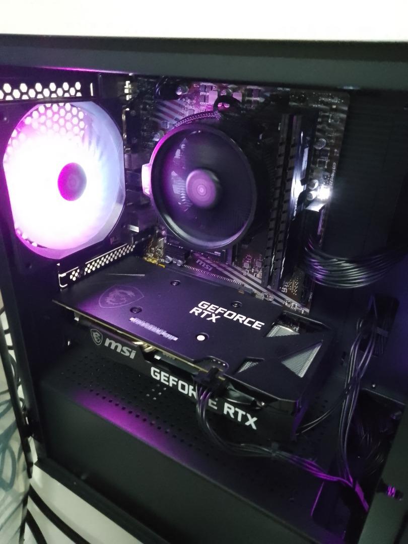 Ryzen 5 5500 + Monitor, Keyboard, Headset & Mouse, Computers & Tech