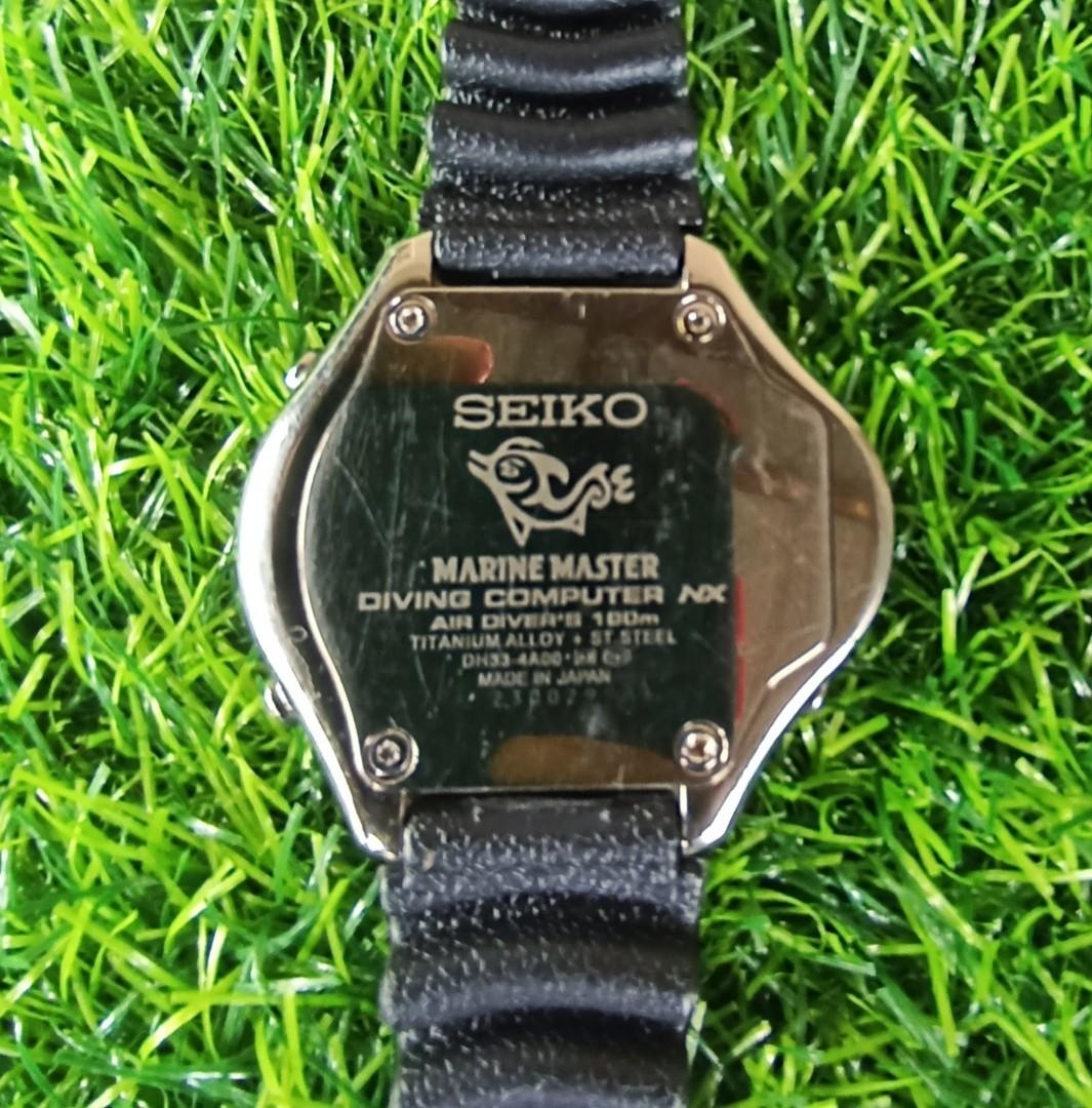 SEIKO NX MARINE MASTER DIVING COMPUTER ORIGINAL DIVERS WATCH