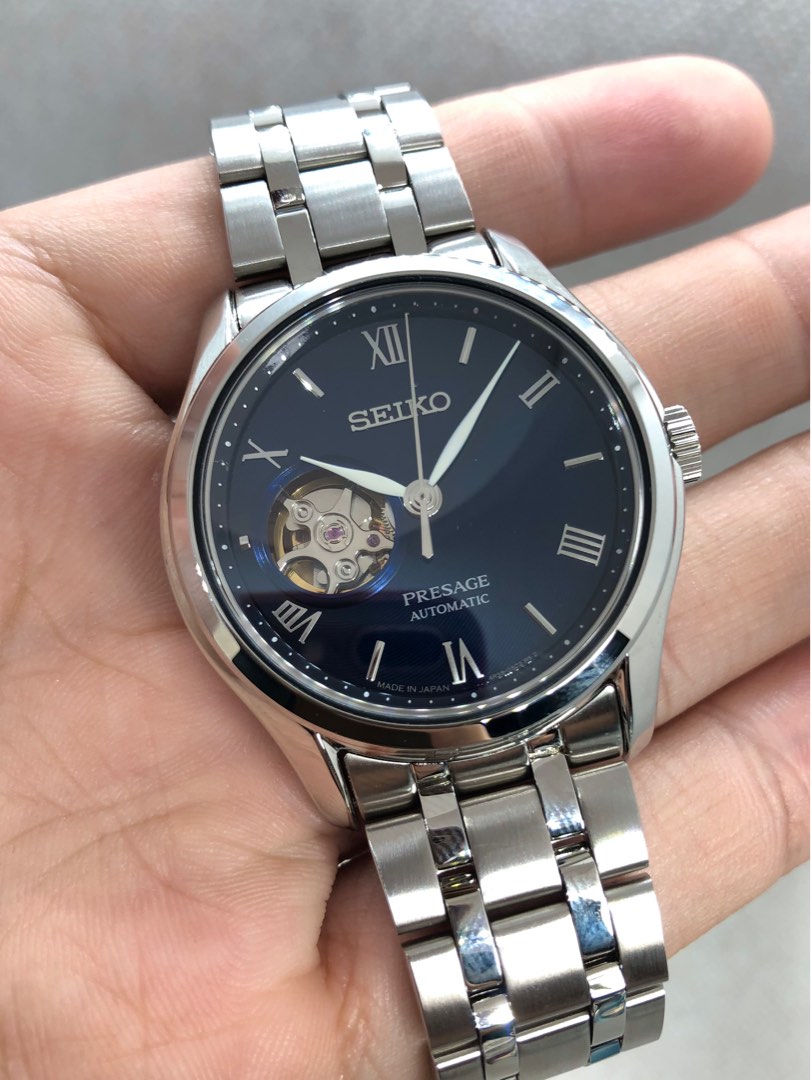 Seiko Presage 38mm Blue Automatic LNIB Luxury Watches on Carousell