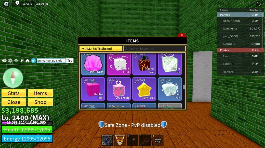 SELLING BLOX FRUIT ACCOUNT, Video Gaming, Gaming Accessories, InGame